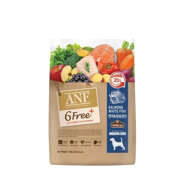 Hạt ANF 6Free+ Cho Chó Vị Cá Hồi & Cá Trắng Bịch 5.6kg