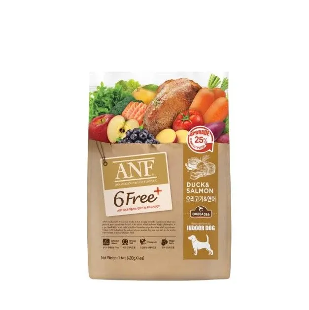 Hạt ANF 6Free+ Cho Chó Vị Vịt & Cá Hồi Bịch 1.6kg
