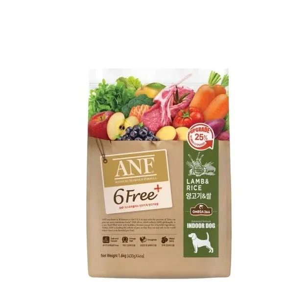 Hạt ANF 6Free+ vị cừu & gạo 5.6kg