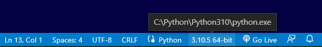 Python Win Interpreter