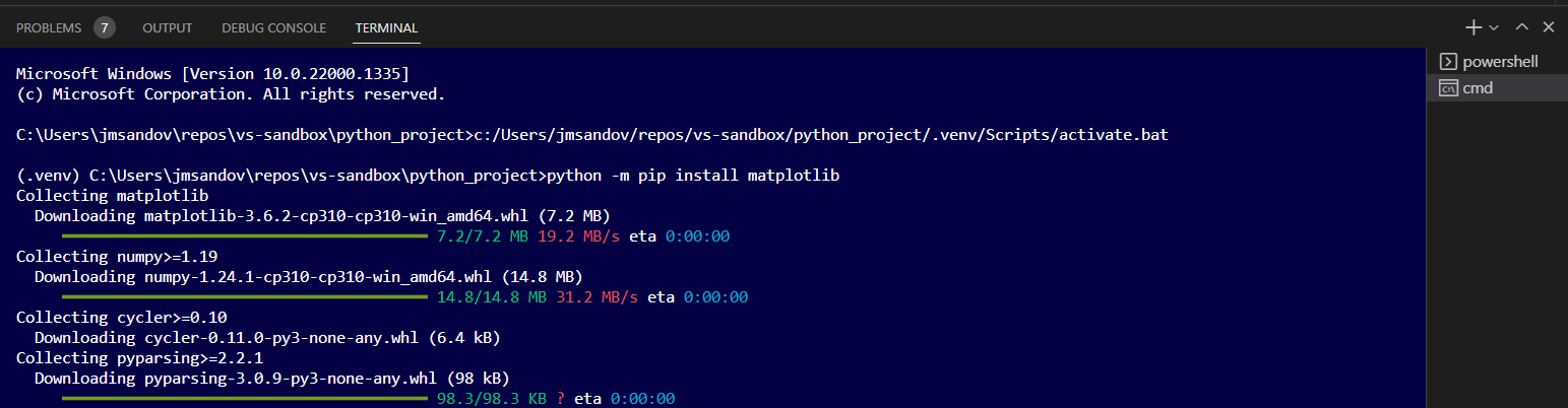 Python install pip