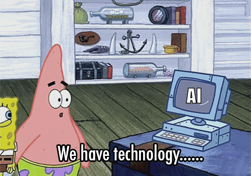 We have tech...