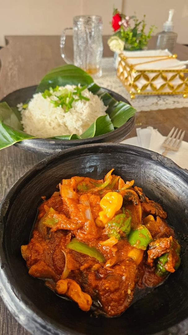 Dry Fish Stew at Pepper & Co