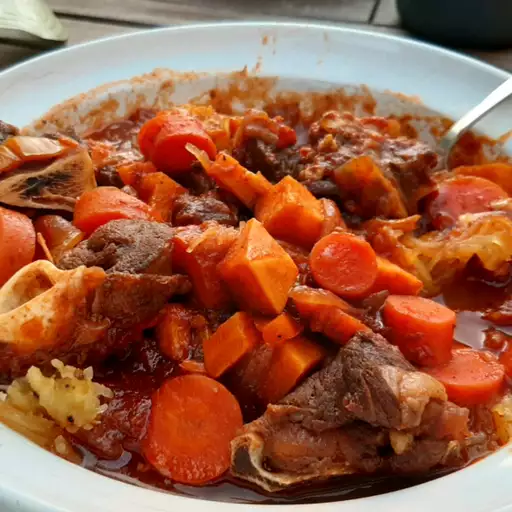 Goat Stew at Pepper & Co
