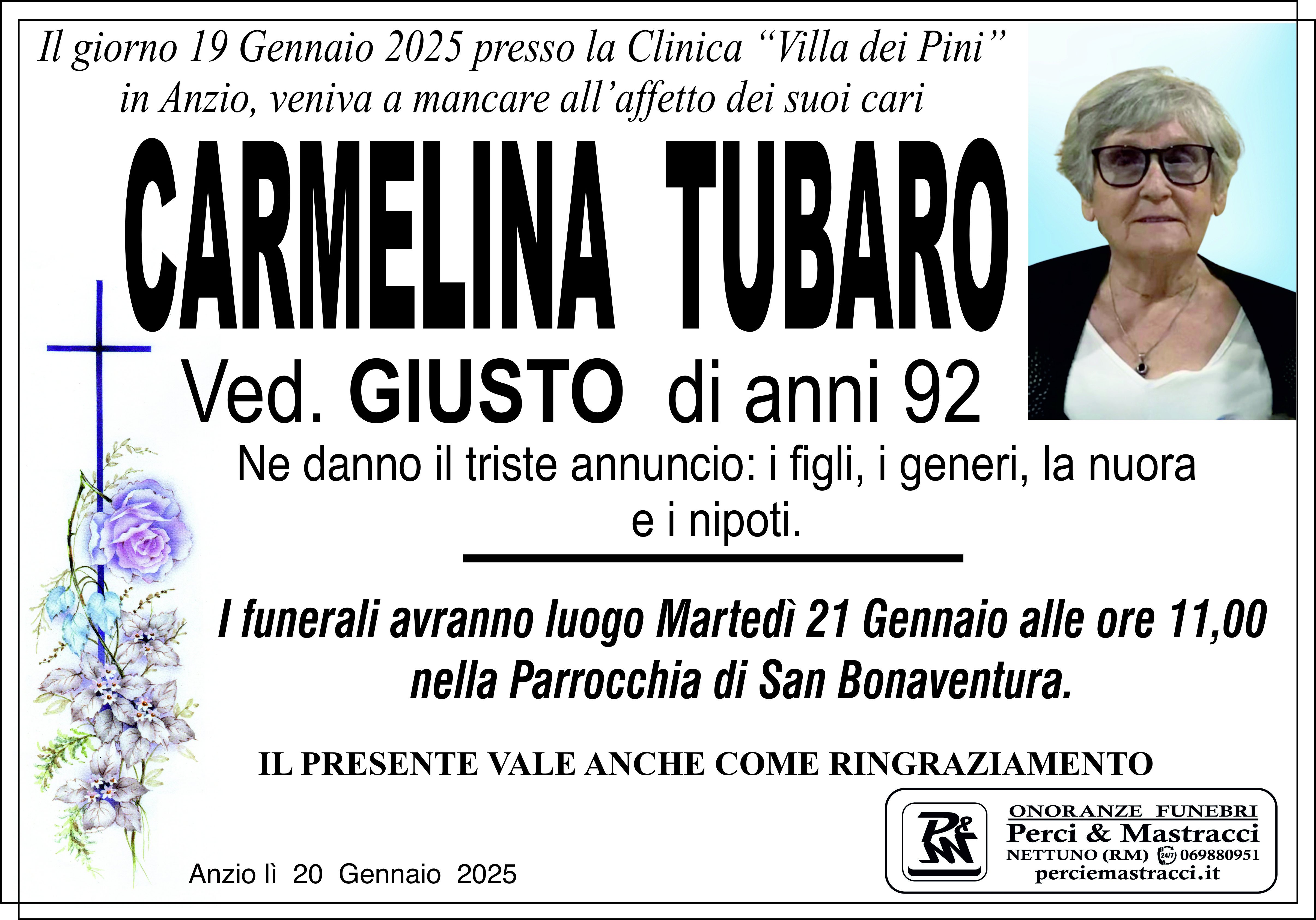 CARMELINA TUBARO
