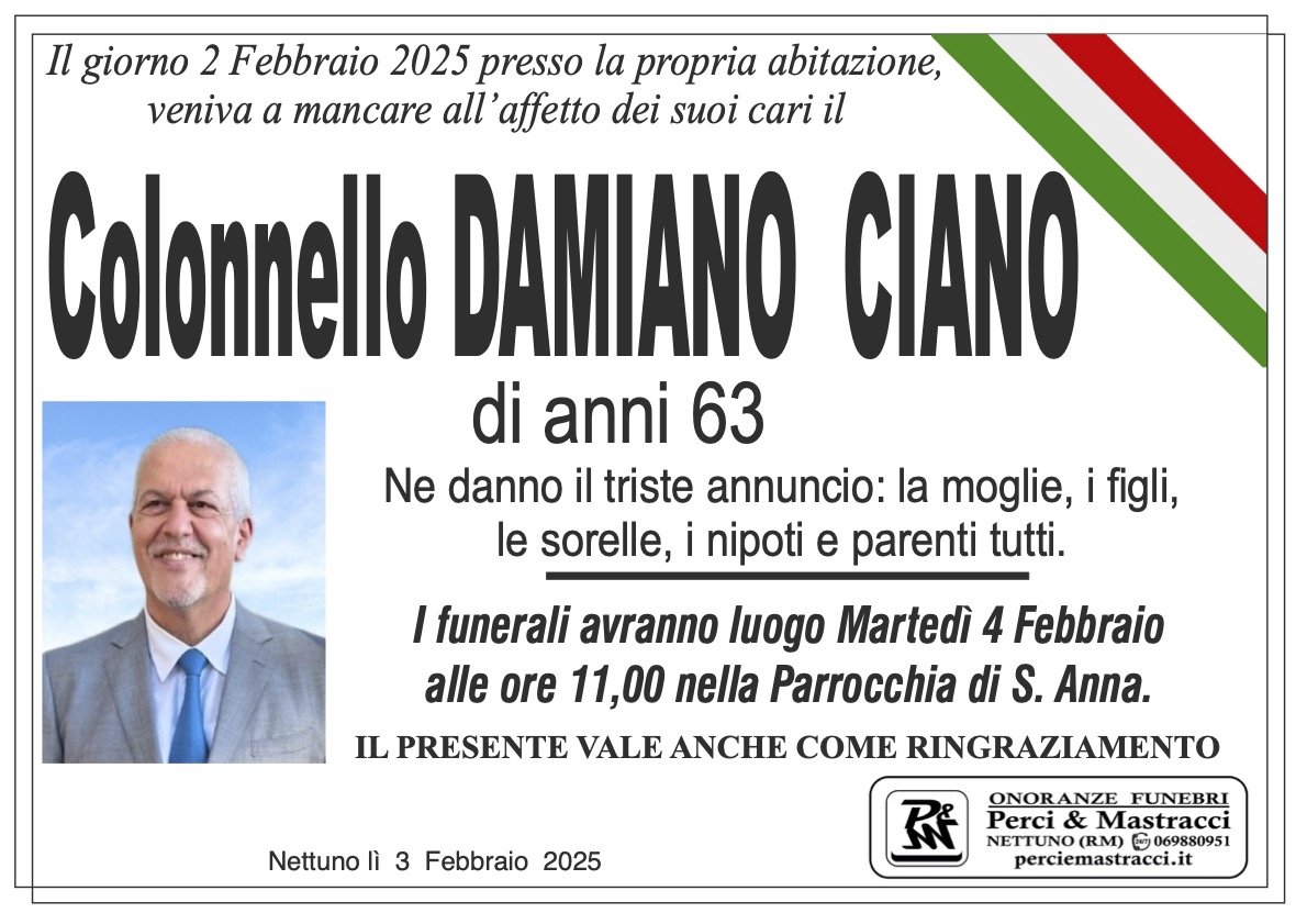 DAMIANO CIANO