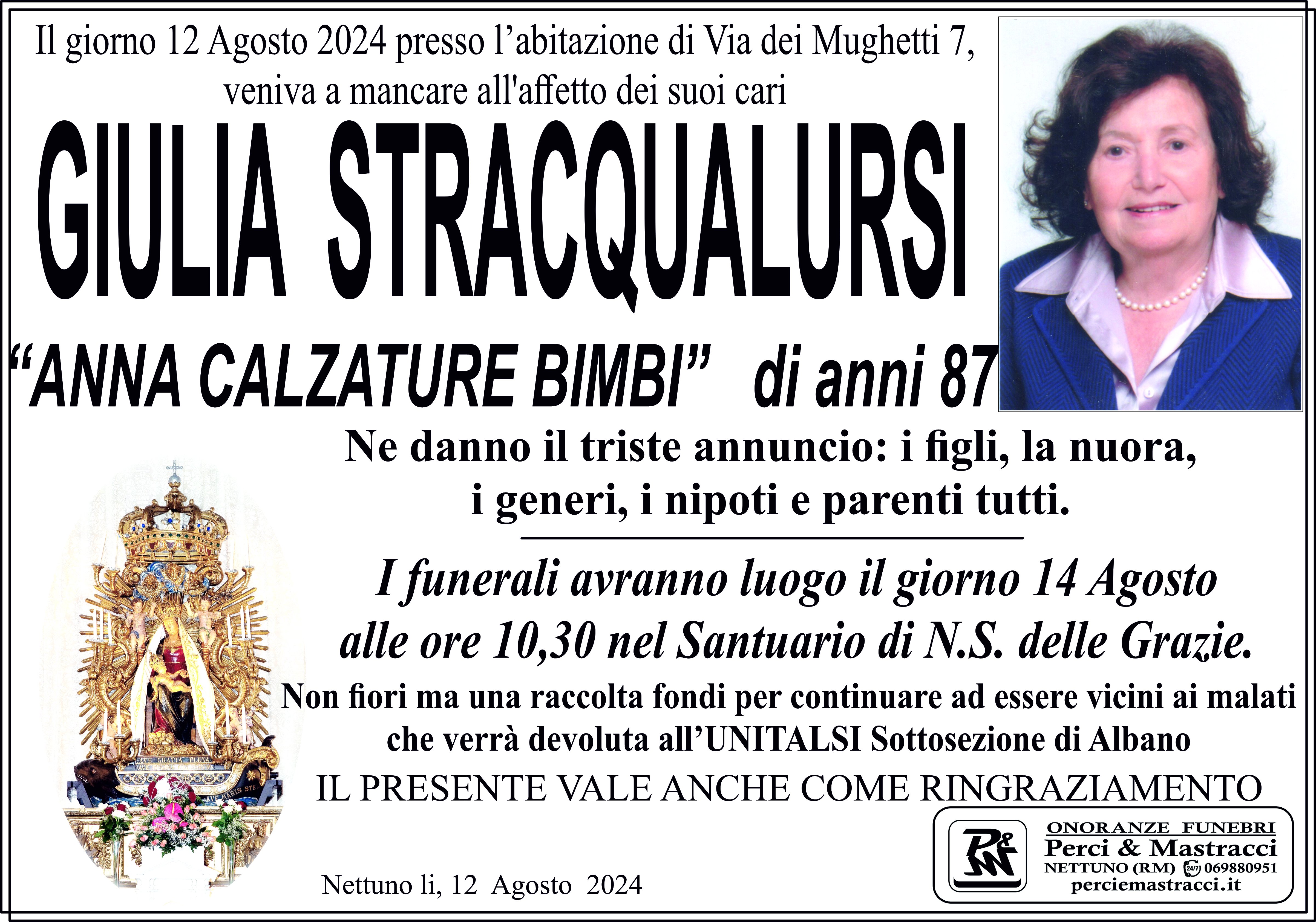 GIULIA STRACQUALURSI