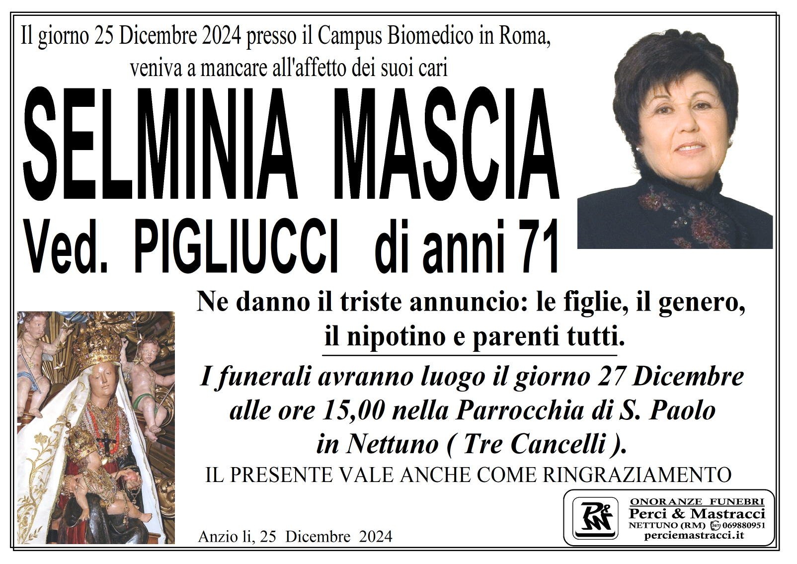 SELMINIA MASCIA