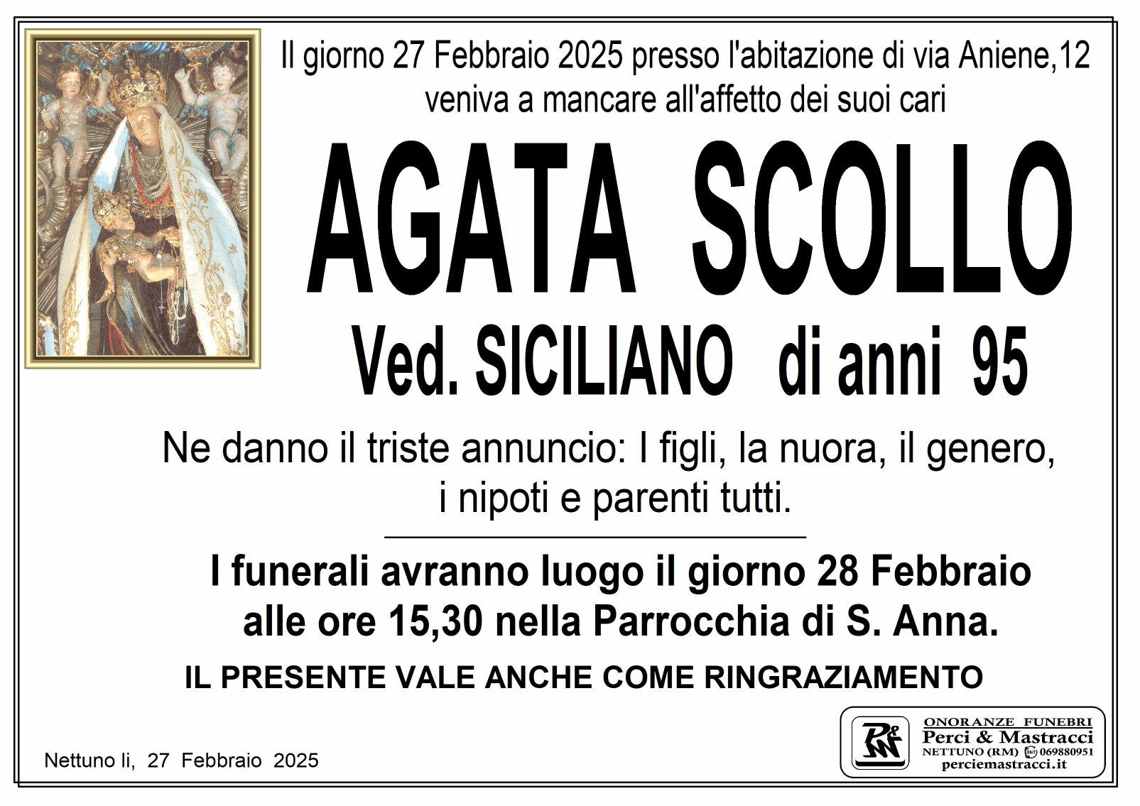 AGATA SCOLLO