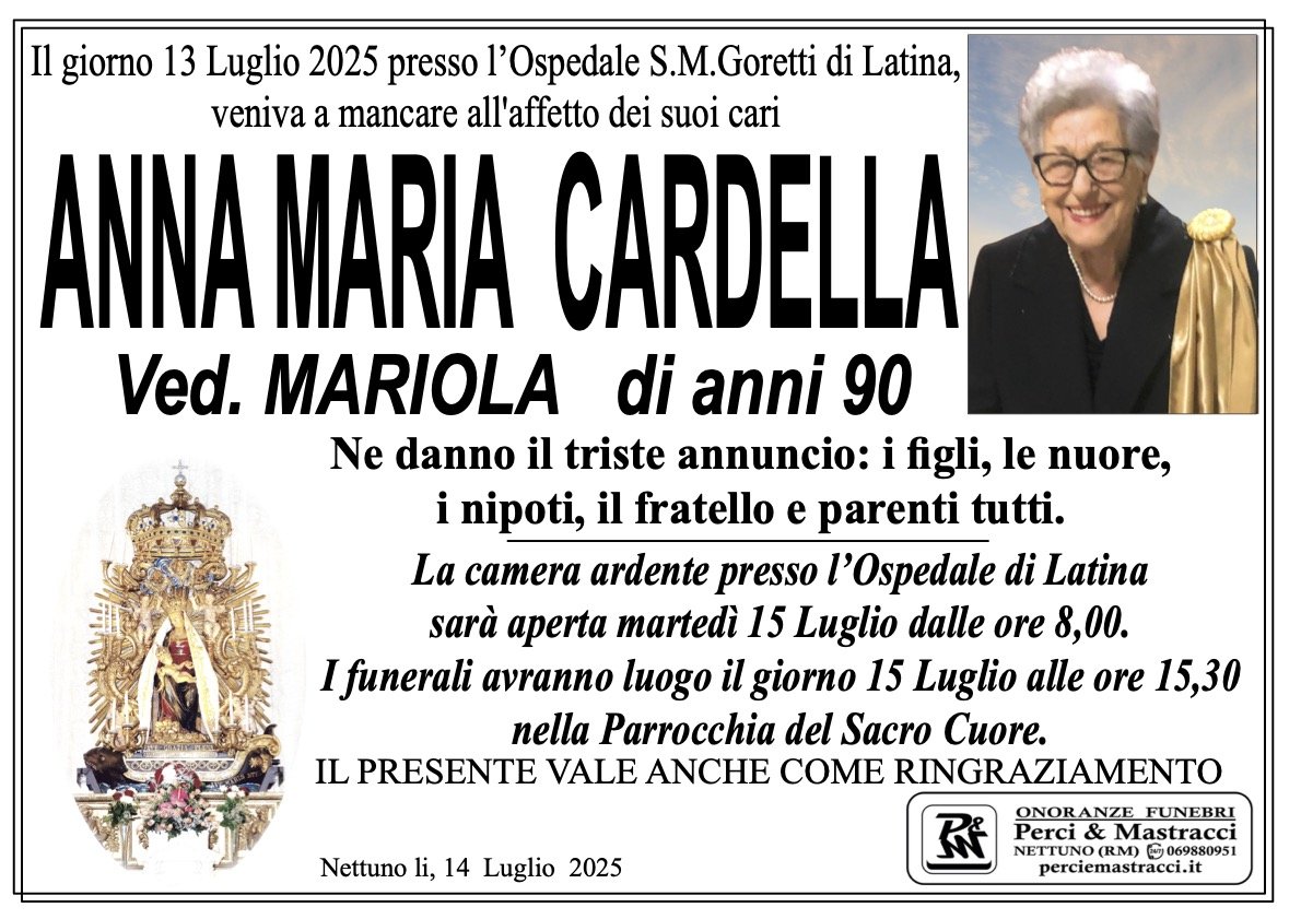 ANNA MARIA CARDELLA