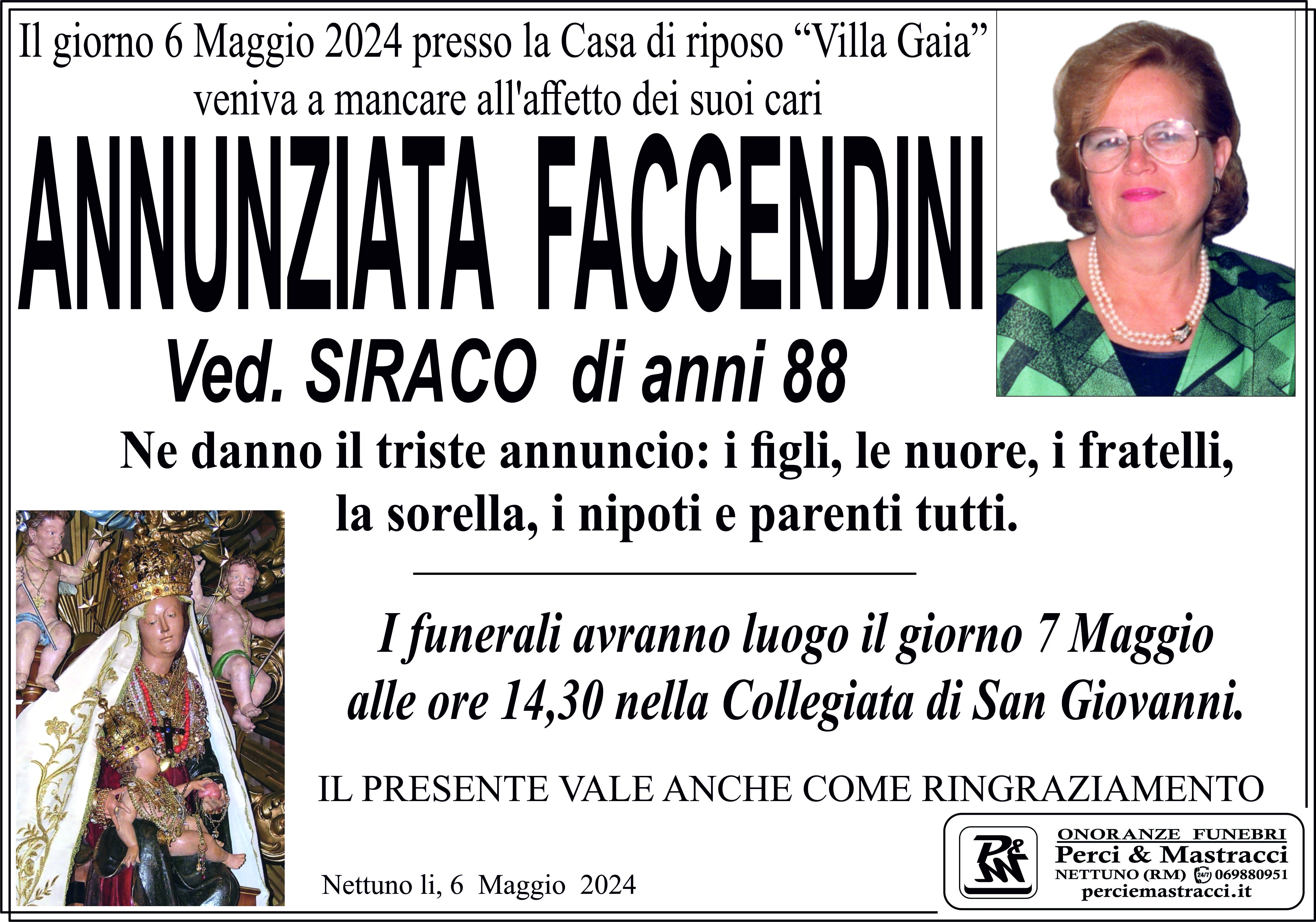 ANNUNZIATA FACCENDINI