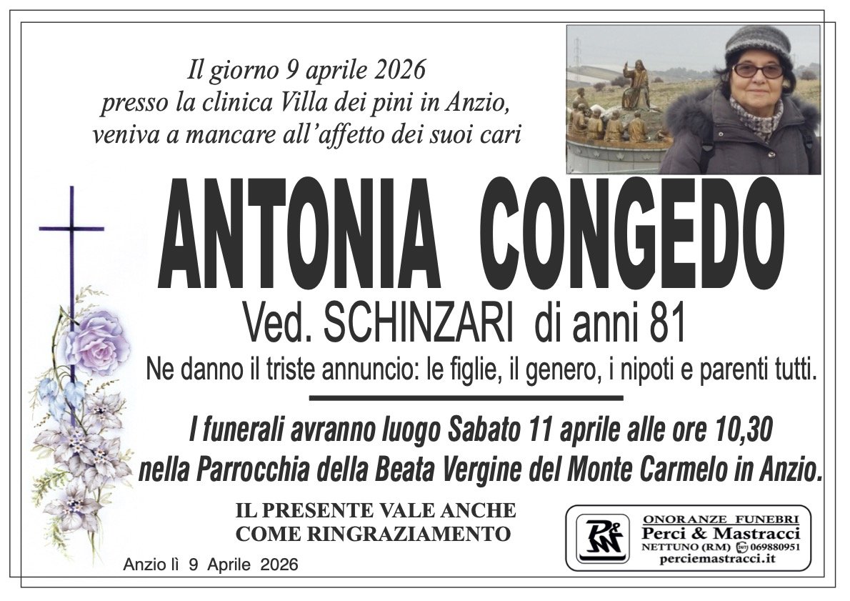 Manifesto di ANTONIA CONGEDO