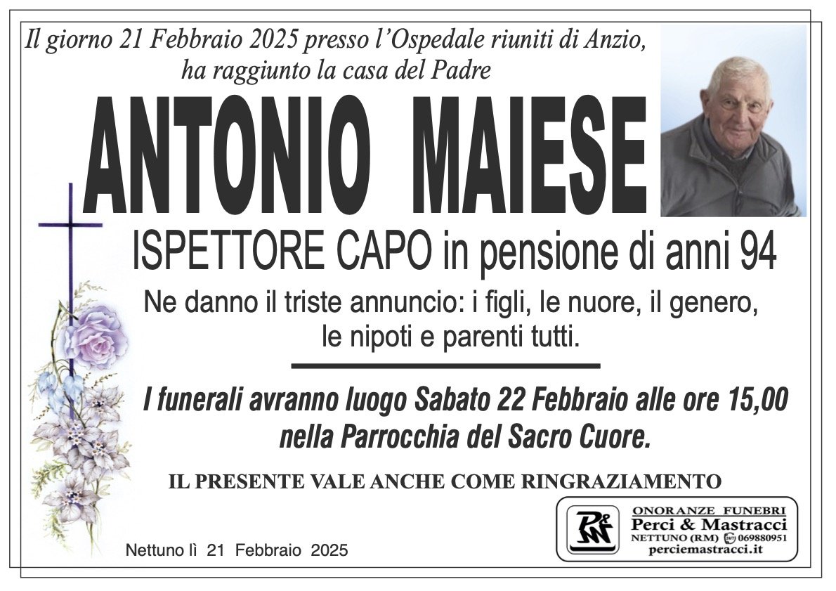 ANTONIO MAIESE