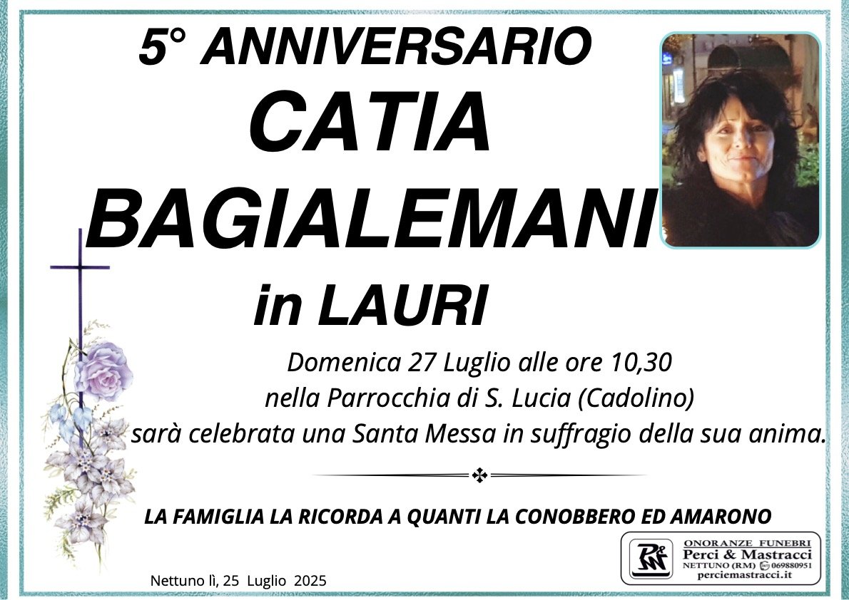 Manifesto di CATIA BAGIALEMANI