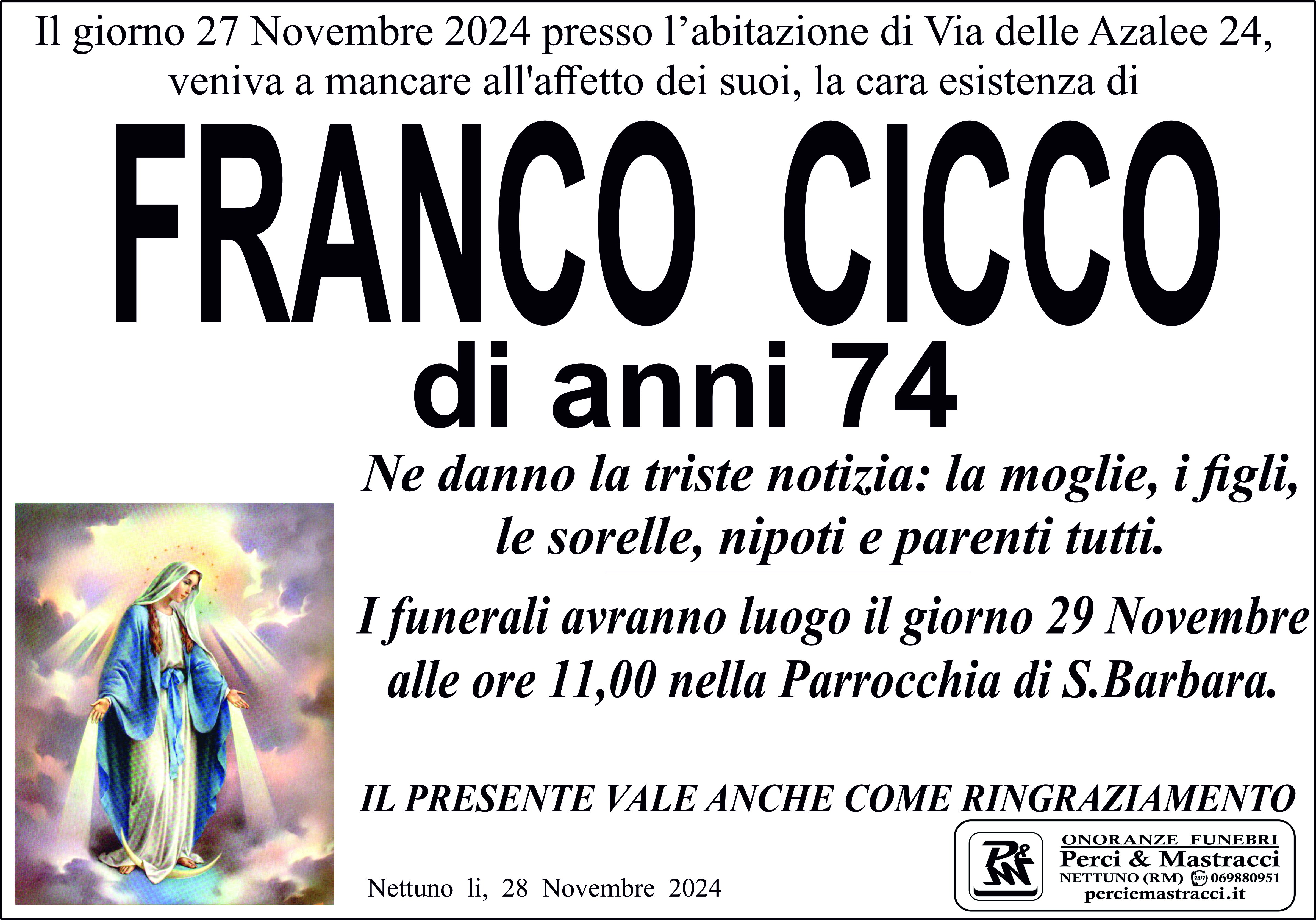 FRANCO CICCO