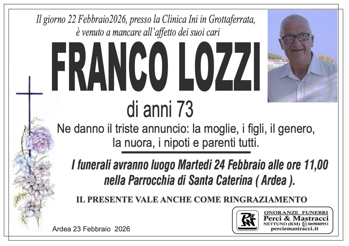 Manifesto di FRANCO LOZZI