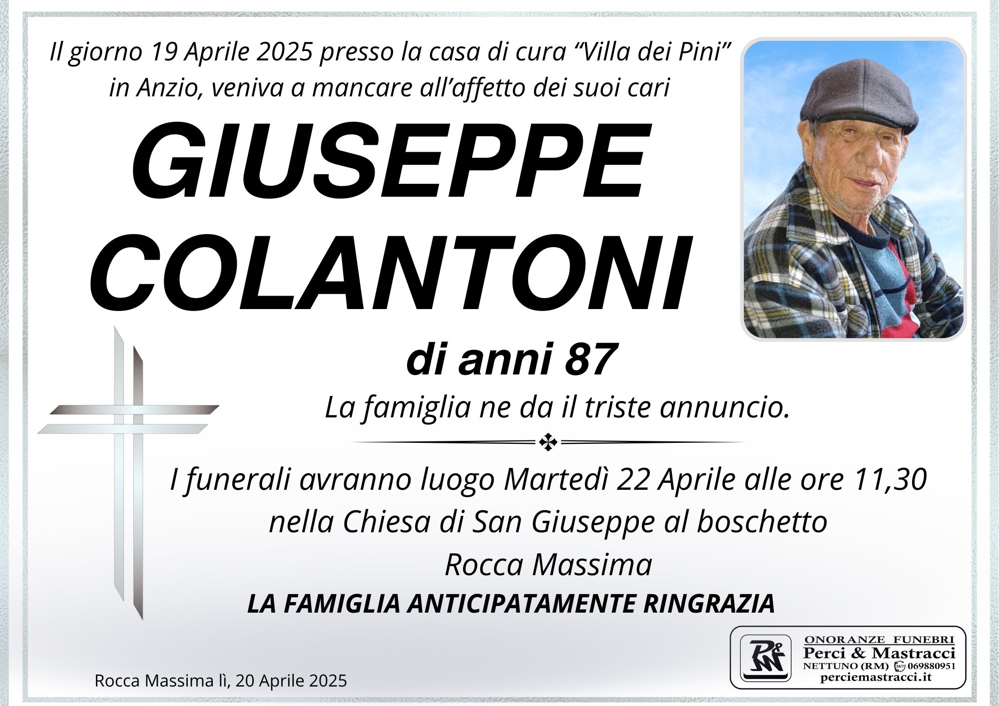 GIUSEPPE COLANTONI