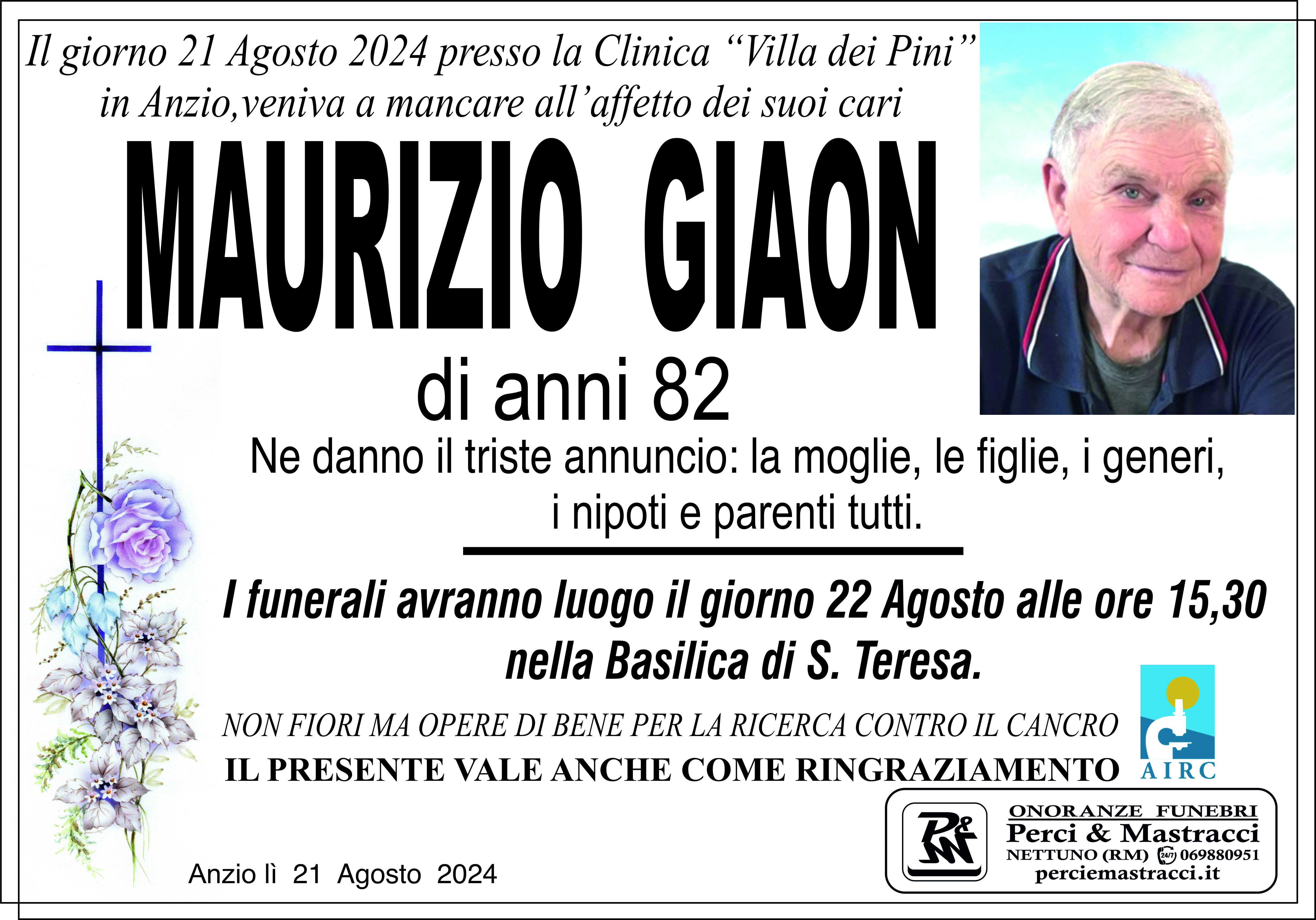 MAURIZIO GIAON