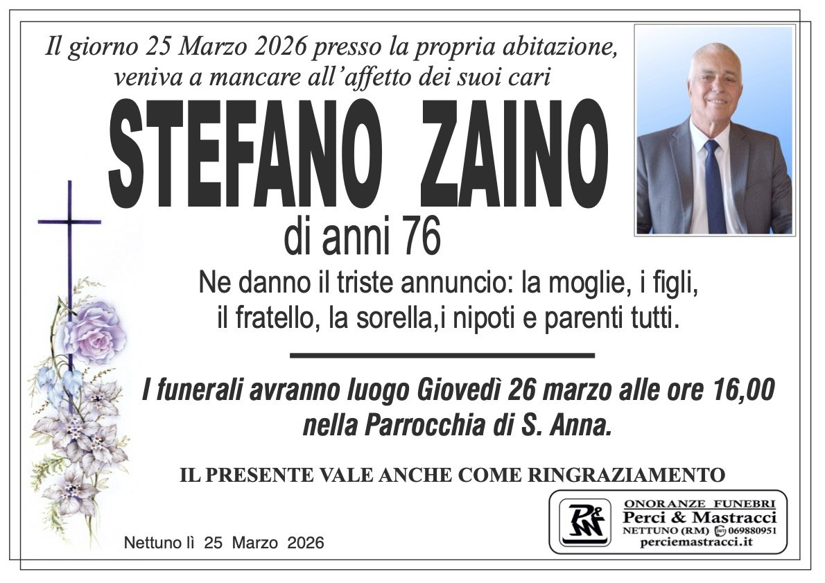 STEFANO ZAINO