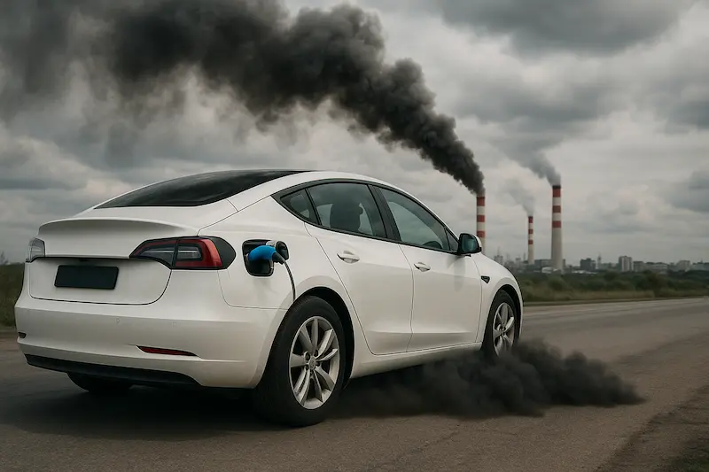 Eco-Friendly Emissions: Electric Cars Pollute the Air Too