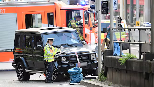 A City Without Brakes: Mass Collision in Stuttgart