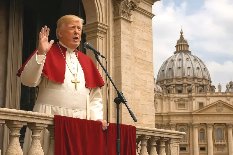 Papa Trump I: Donald’s Virtual Pontificate in the Age of Neural Networks