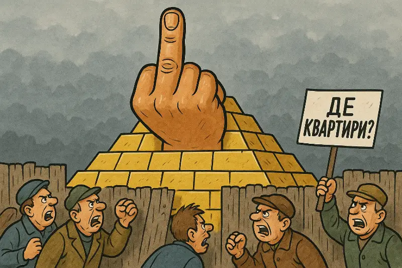 Золотые кирпичи на миллионы — и ни одной квартиры: как «Киевгорстрой» превратился в памятник обещаниям