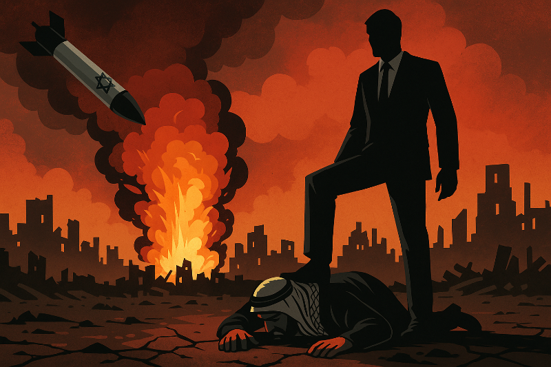 Hell Without Declaration: How Israel Methodically Bombs Iran — and the Whole World Stays Silent Like a Whore for a Dollar