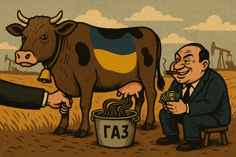 Газовая дойка: как сдирают шкуру с украинцев на их же газе