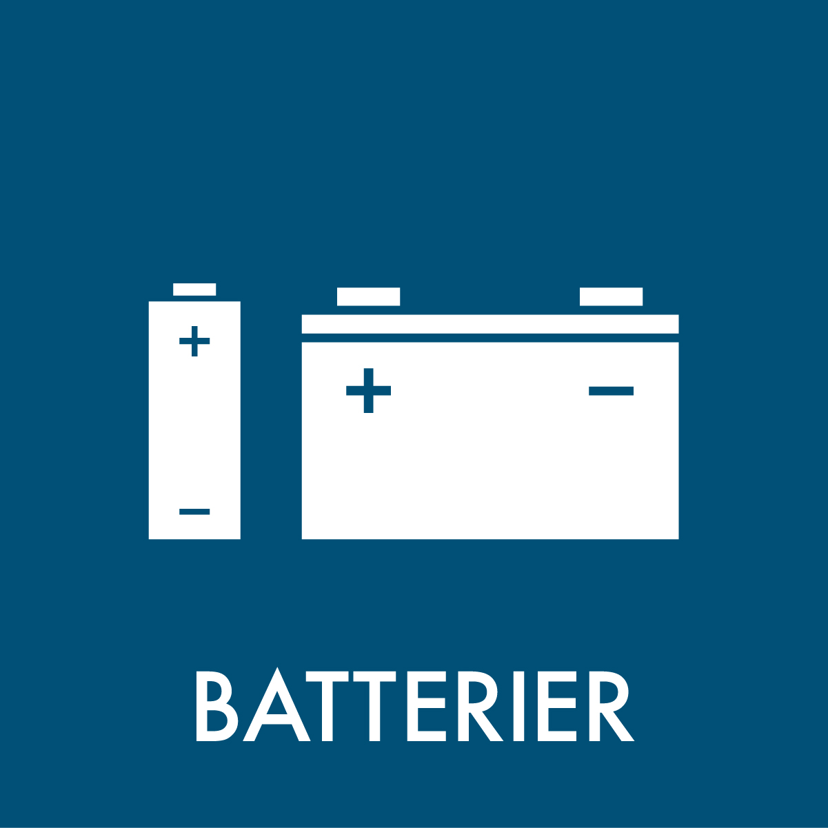 Batterier