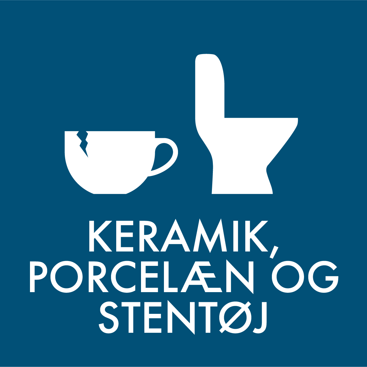 Keramik, porcelæn og stentøj