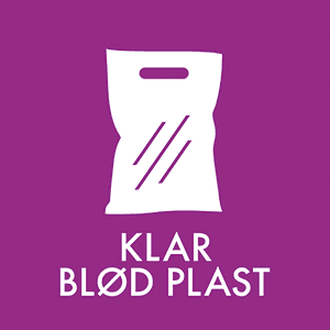 Klar blød plast