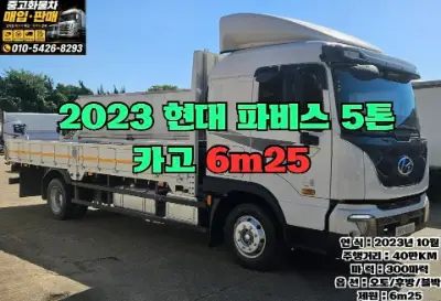 23년식 현대 파비스 5.5톤
