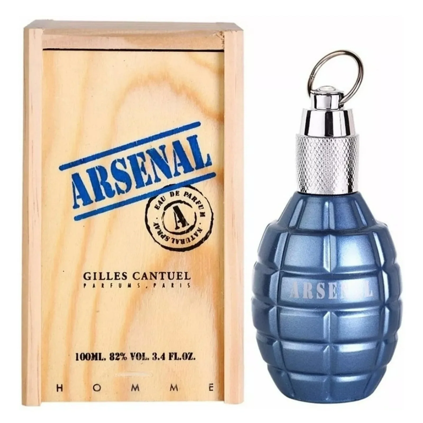 BLUE GRENADE, perfume inspirado en Arsenal Blue