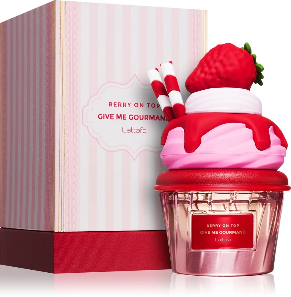 CANDY ILLUSION, perfume inspirado en Berry On Top Lattafa