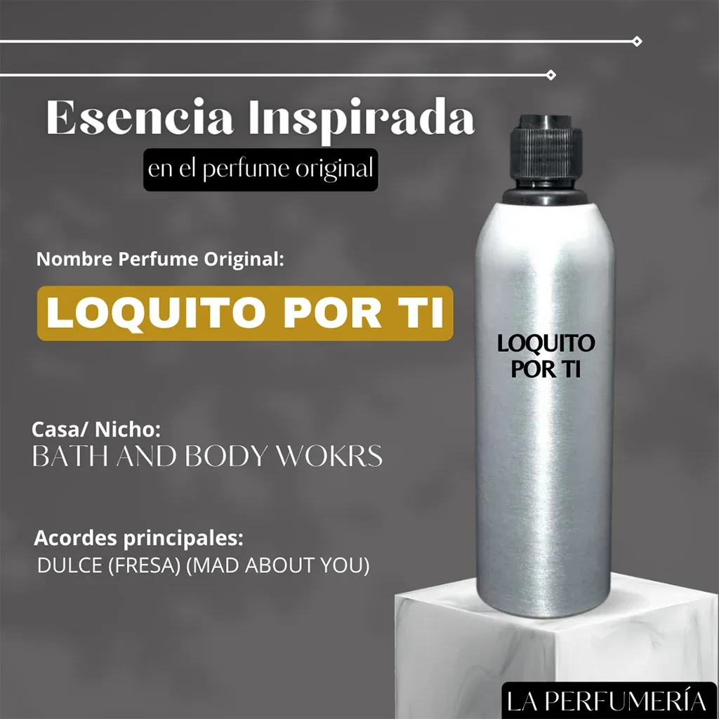 MAUDIE, perfume inspirado en Loquito Por Ti