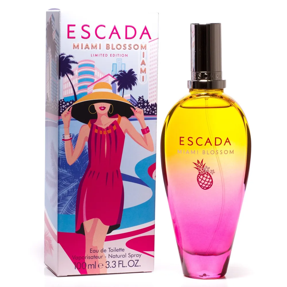 SWEET CARIBBEAN, perfume inspirado en Miami Blossom Escada