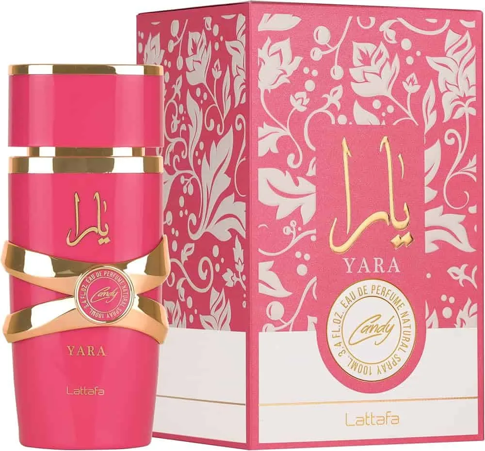 SWEET FANTASY, perfume inspirado en Yara Candy Lattafa