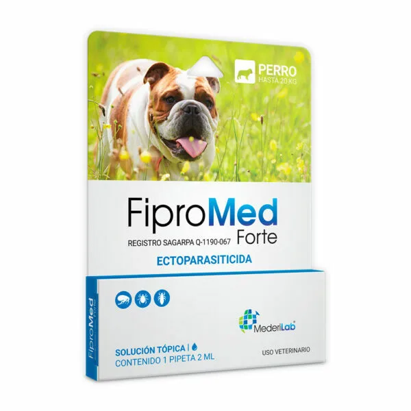 Fipromed forte mediano hasta 20kg