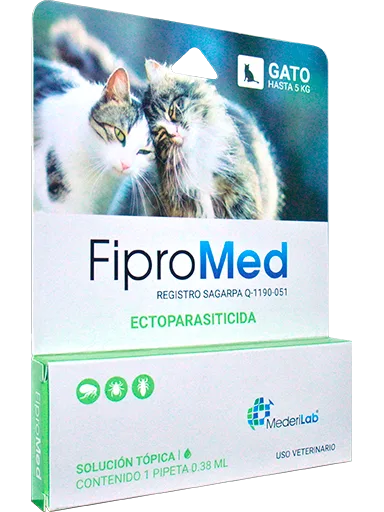 FIPROMED SOLUCION TOPICA PARA GATOS