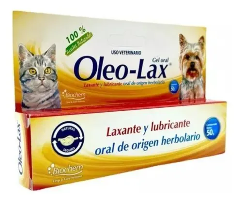 Gel laxante gato y perro