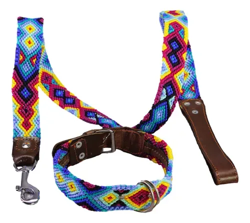 CORREA Y COLLAR VARIOS COLORES