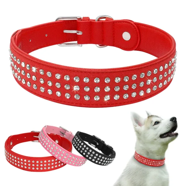 COLLAR DIAMANTE ROJO