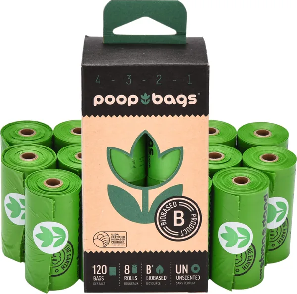 BOLSAS PARA LAS HECES PAQUETE CON 4
