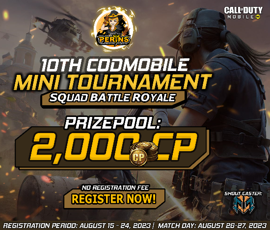10TH CODMOBILE MINI TOURNAMENT 🪂