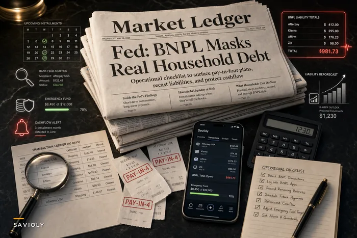 BNPL Is Masking Real Household Debt—A Practical Checklist to Surface Pay‑in‑Four Plans in Your Budget