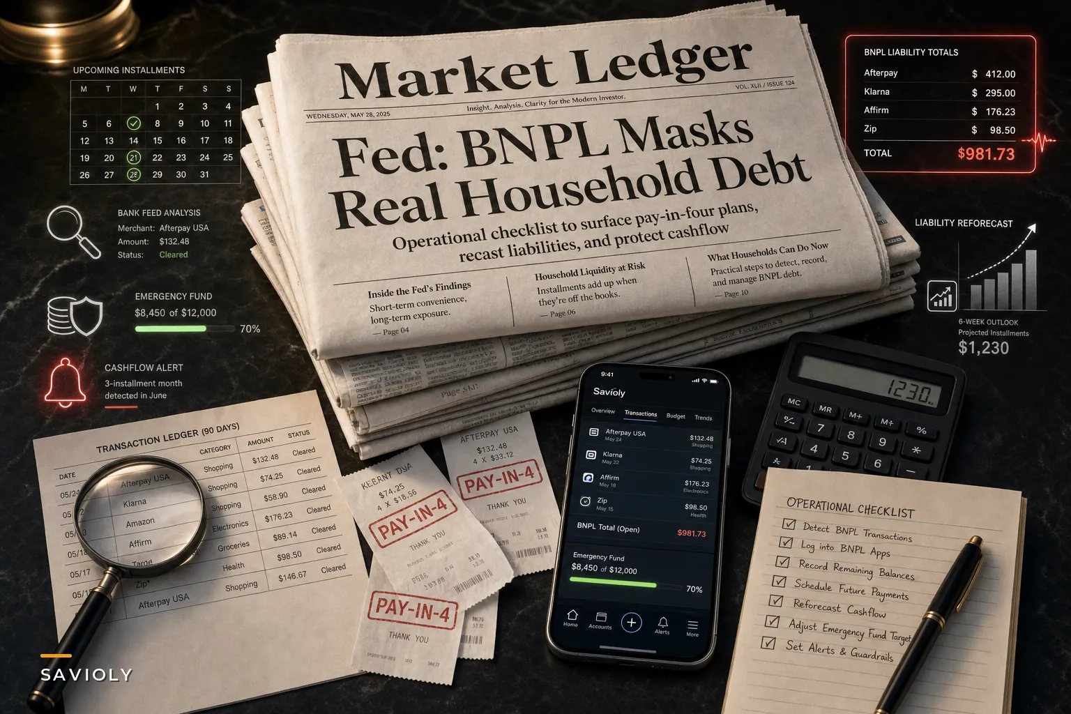 BNPL Is Masking Real Household Debt—A Practical Checklist to Surface Pay‑in‑Four Plans in Your Budget