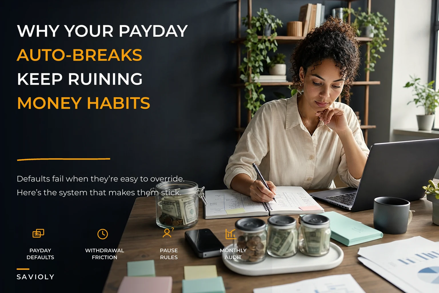 Tired of breaking your budget? A behavioral design playbook to make money habits stick with defaults and reversible automations
