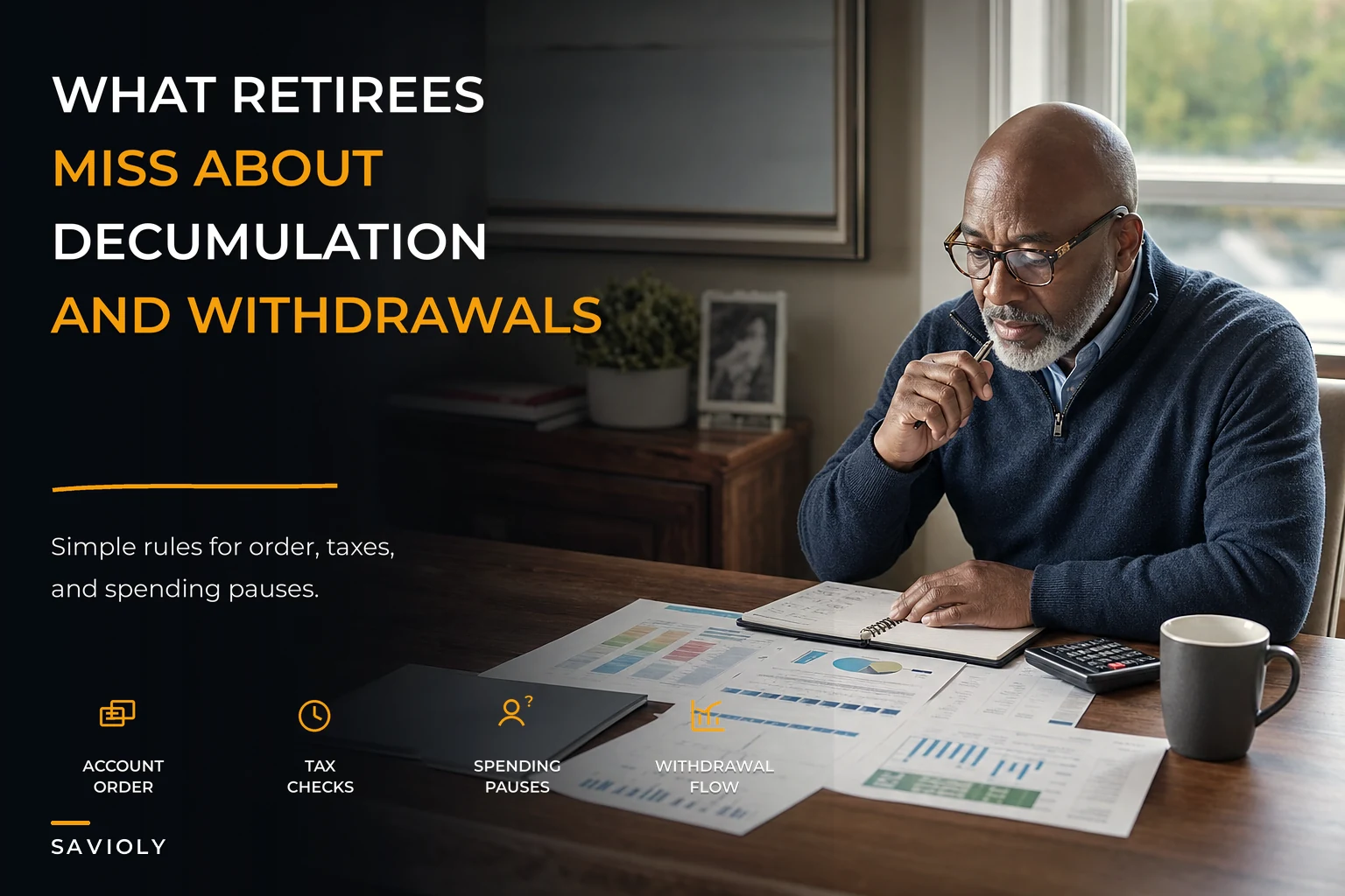 What retirees miss about decumulation: simple rules for withdrawal sequencing, tax framing, and spending triggers