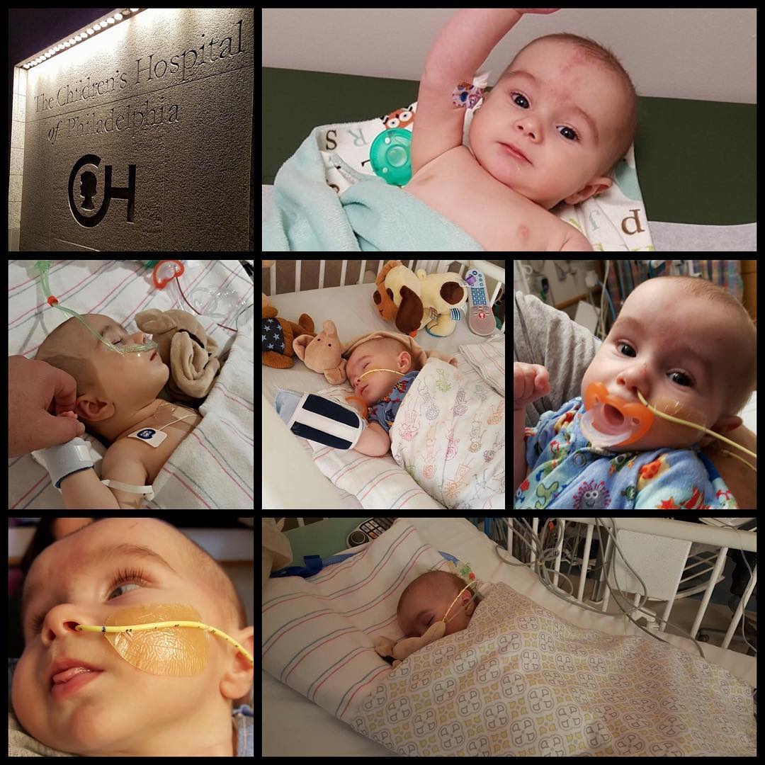 Collage of pictures of my son Nathan Munker